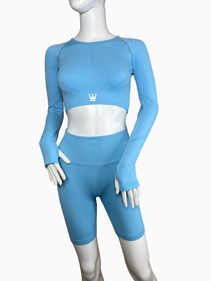 Blue Altara Long Sleeve Top